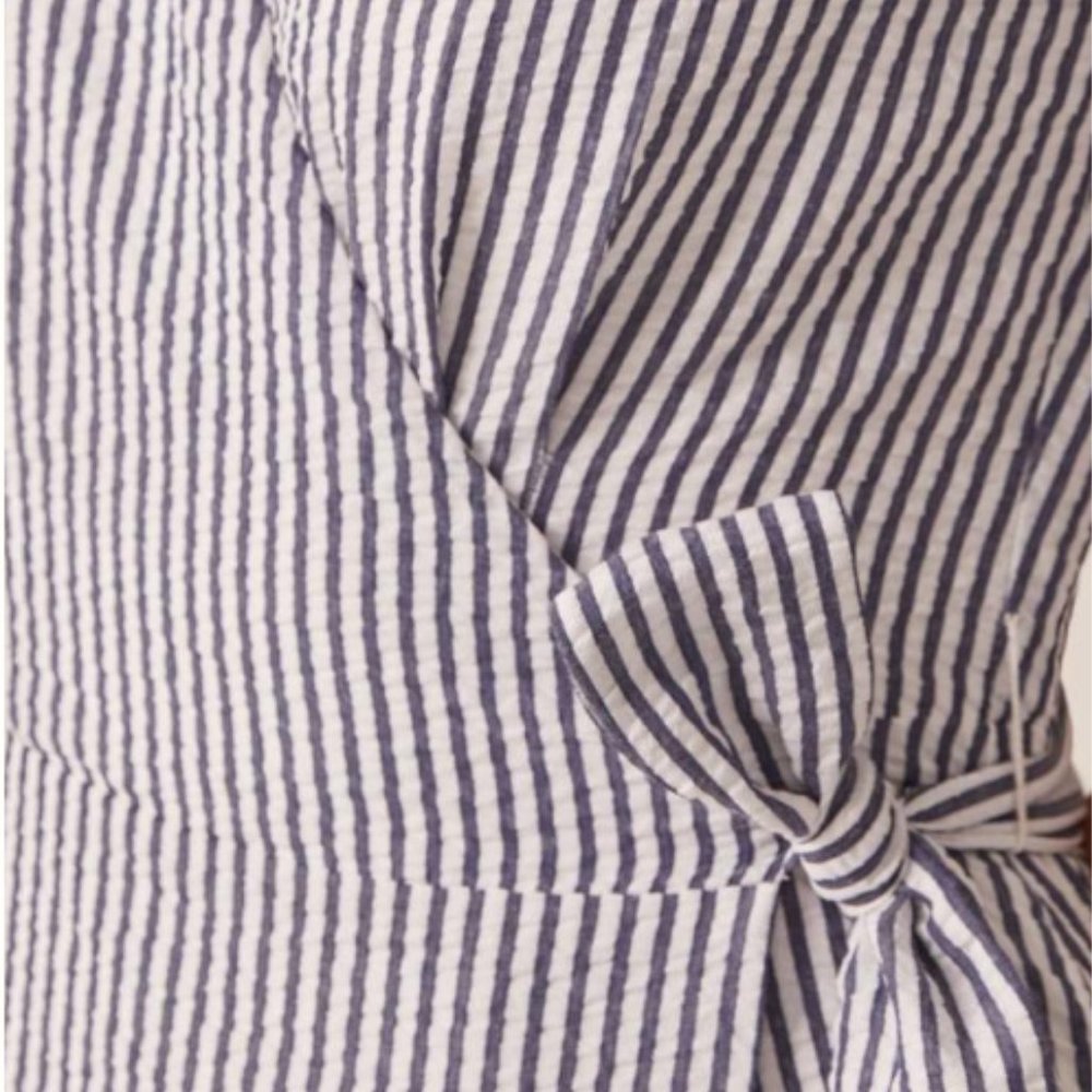 Hutch V-Neck Tiered Wrap Midi Dress - Picture 6 of 11